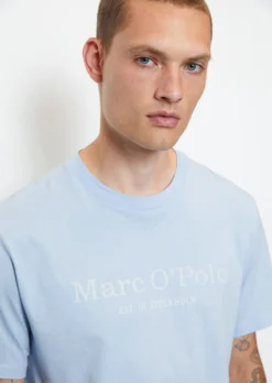 Marc O'Polo Logo T-shirt In A Regular Fit Made From Pure Organic Cotton