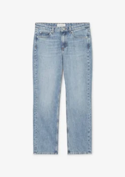 Marc O'Polo LINDE Straight Mid Waist Cropped Jeans Finished In Rigid Denim Made Of Pure Cotton -Schlichte Eleganz 36c4c85607d29f0eca4666d2df15eee8 scaled