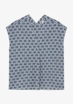 Marc O'Polo Sleeveless V-neck Blouse In A Regular Fit Made From A Soft Organic Cotton/viscose Blend -Schlichte Eleganz 372f29fc230b5497c82493ecc64f407b scaled