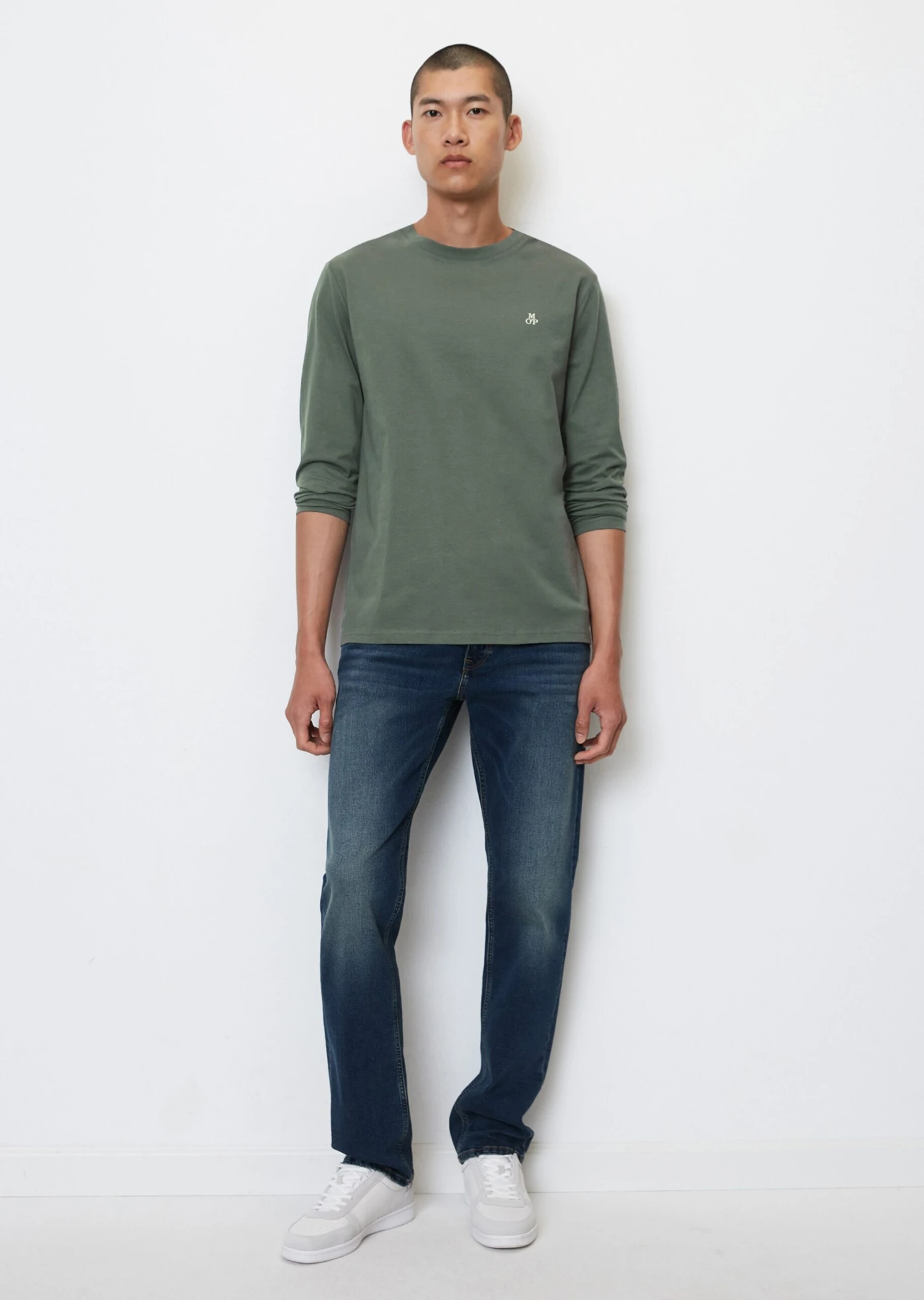 Marc O'Polo Basic Longsleeve Shaped Made From Pure Organic Cotton 4 Marc O'Polo Basic Longsleeve Shaped Made From Pure Organic Cotton – Bild 4