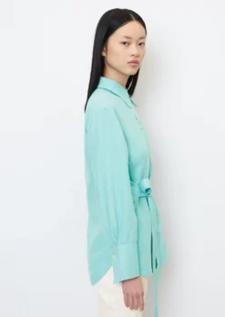 Marc O'Polo Oversized Linen Blouse With A Fixed Waist Belt 14 Marc O'Polo Oversized Linen Blouse With A Fixed Waist Belt -Schlichte Eleganz 380e0f3559b12bcbbcb63beecad9b1c1 scaled