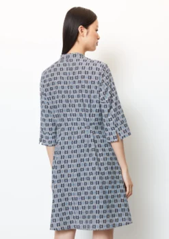 Marc O'Polo Short Blouse Dress With A Silky Texture Made From A Soft Organic Cotton/viscose Blend 11 Marc O'Polo Short Blouse Dress With A Silky Texture Made From A Soft Organic Cotton/viscose Blend -Schlichte Eleganz 389efe61378fc538433f8e7d73bcd54c scaled