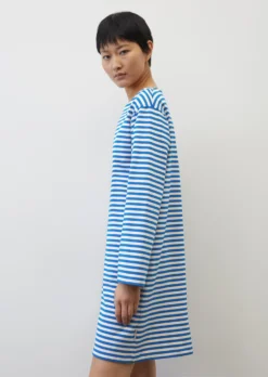 Marc O'Polo Heavy Jersey Striped Dress Made Of Organic Cotton -Schlichte Eleganz 38c8700b03f33f3e4c8f462acedd5de8 scaled