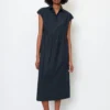 Marc O'Polo Voluminous Poplin Dress Made Of Organic Cotton