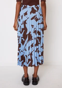 Marc O'Polo Pleated A-line Skirt With An All-over Print Made From Recycled Polyester -Schlichte Eleganz 3c5a7991a142290fdddb74f4cacf9a31 scaled