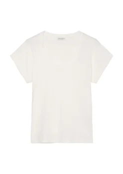 Marc O'Polo T-shirt With Cut-on Sleeves Made Of Lightweight Single Jersey -Schlichte Eleganz 3d2d303ef5ec0e503c2cc72016238837 scaled