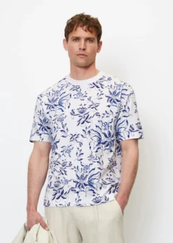 Marc O'Polo T-shirt Relaxed With An All-over Floral Print -Schlichte Eleganz 3f55da60ad7835090858b5f2d41314b9 scaled