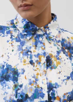 Marc O'Polo Blouse With An All-over Print Made Of Paper Touch Poplin -Schlichte Eleganz 3ffe41e6e423720b3e6dc7978ce2c9c2 scaled
