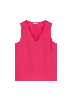 Marc O'Polo Blouse Top In A Material Mix Made Of A Linen/cotton Blend -Schlichte Eleganz 40867e229f13e7e76961a94b2386315e scaled