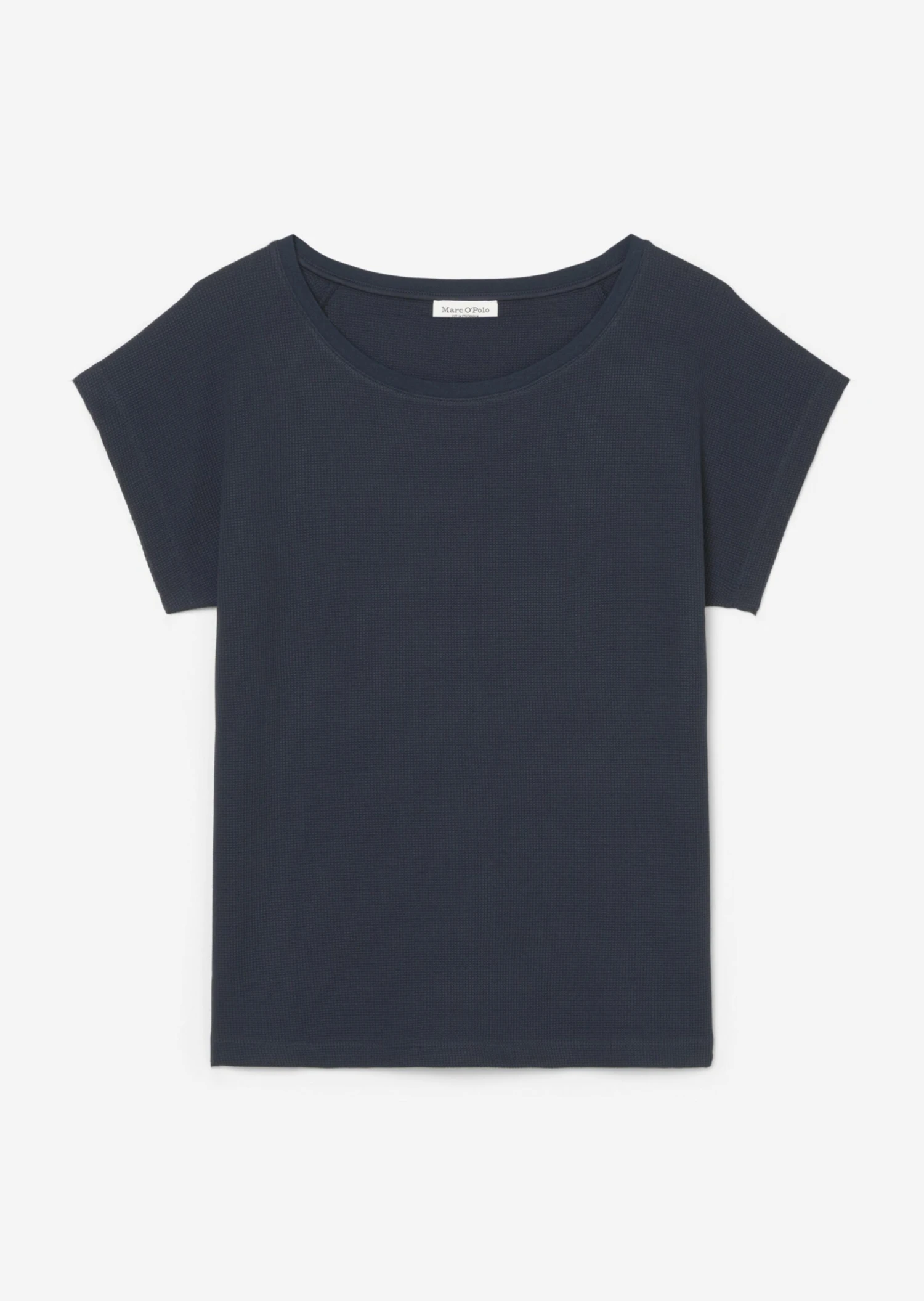 Marc O'Polo Waffle Jersey T-shirt In A Regular Fit From Organic Cotton Stretch 7 Marc O'Polo Waffle Jersey T-shirt In A Regular Fit From Organic Cotton Stretch – Bild 7