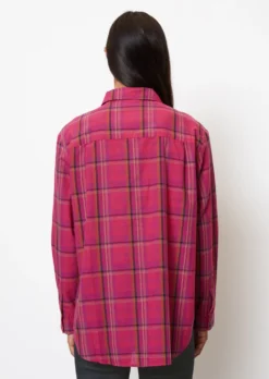 Marc O'Polo Plaid Boyfriend Blouse Relaxed Cotton Voile -Schlichte Eleganz 41b4c0329692afb3fe5cce6c1fff6522 scaled