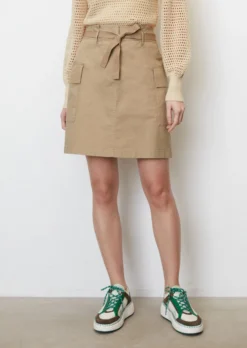 Marc O'Polo Utility Cargo Skirt In A Stretchy Blend Of Organic Cotton And Hemp -Schlichte Eleganz 43e7a80275a5d4d8a7f00b91f01b5750 scaled