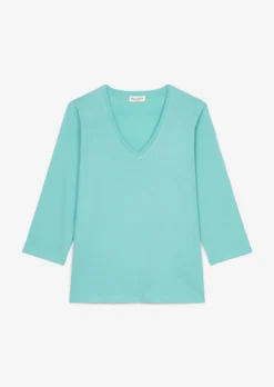 Marc O'Polo Oversized Basic V-neck T-shirt Made Of Organic Cotton Single Jersey -Schlichte Eleganz 43e81bf3d58fdccbaea67a21e261e268 scaled