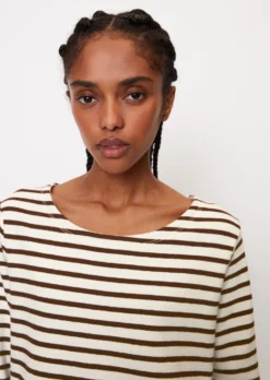 Marc O'Polo Striped Jersey Dress In A Loose Fit Made Of Organic Cotton -Schlichte Eleganz 444267610850cd714492cb129ed6d578 scaled