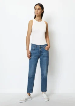 Marc O'Polo THEDA Boyfriend Cropped Jeans Made Of A Stretchy Organic Cotton Blend