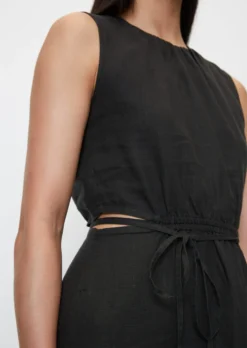 Marc O'Polo Calf-length Dress With Cut-out Details With High Slits At The Side Seams -Schlichte Eleganz 4a3c62b433259c4b1b07c536313e2399 scaled