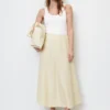 Marc O'Polo Flared Linen Skirt Made Of Summery Fabric