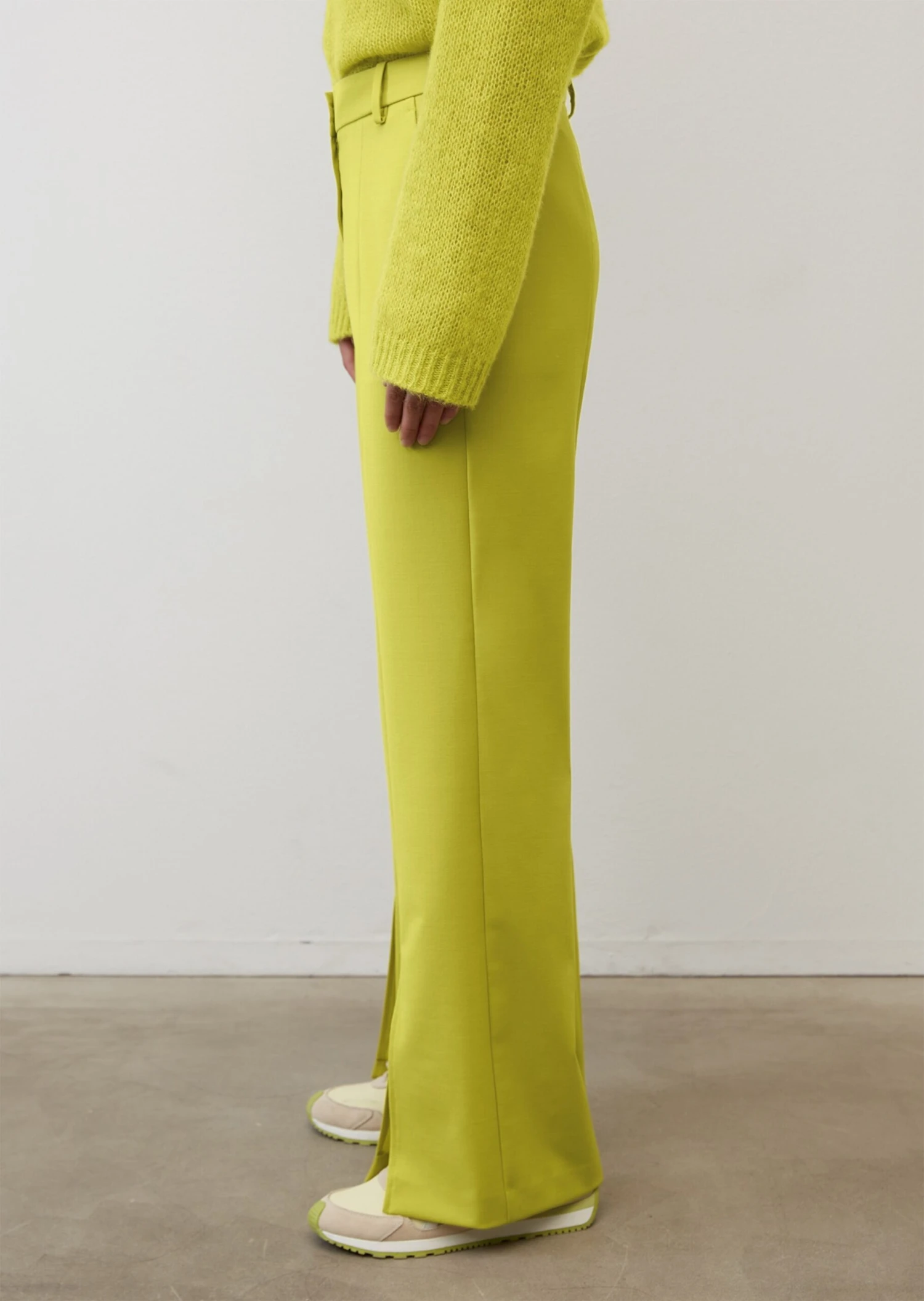 Marc O'Polo Tailored Trousers With Hem Slits Made From A Stretchy Wool Blend 6 Marc O'Polo Tailored Trousers With Hem Slits Made From A Stretchy Wool Blend – Bild 6