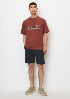 Marc O'Polo T-shirt Relaxed With Multi-coloured Logo Embroidery -Schlichte Eleganz 4c12ce1bf11fad1210d1d7021ad8cea2 scaled