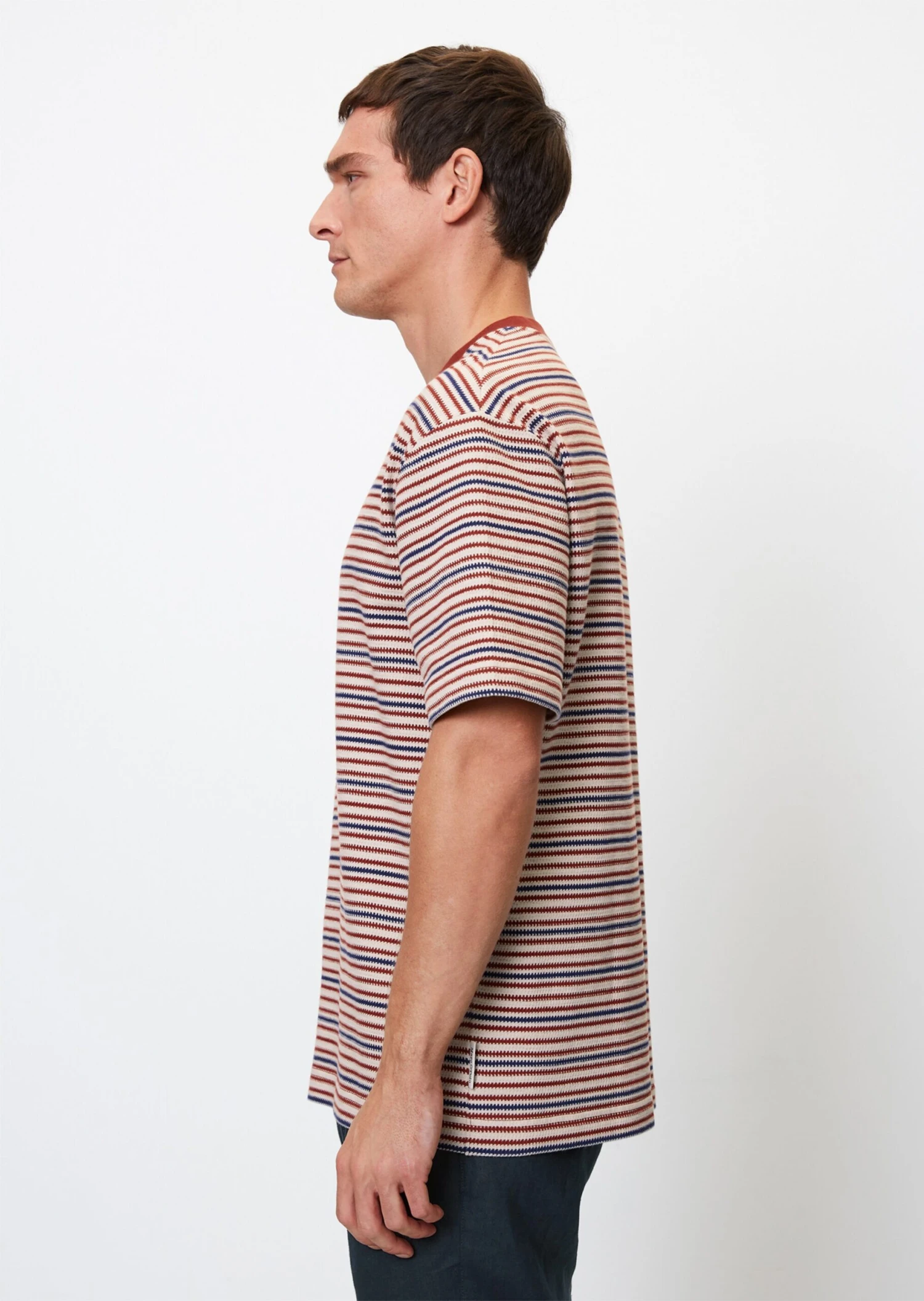 Marc O'Polo Striped T-shirt Relaxed In Soft Organic Cotton 6 Marc O'Polo Striped T-shirt Relaxed In Soft Organic Cotton – Bild 6