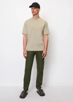 Marc O'Polo Jogger Tapered OSBY Chinos Made Of Organic Cotton And Linen