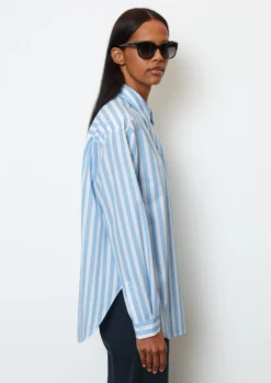 Marc O'Polo Striped Boyfriend Blouse Made Of Pure Organic Cotton -Schlichte Eleganz 4ec7f3eb0429a9b5315dbae11ccd7e54 scaled