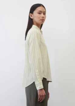 Marc O'Polo Striped Blouse In A Slim Fit Made Of A Soft Organic Cotton Twill -Schlichte Eleganz 4f236fb2e253e451eb42cf240f5375b0 scaled