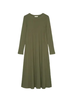 Marc O'Polo Waffle Jersey Dress From LENZING™ ECOVERO™ -Schlichte Eleganz 502feb0f1f3ce2c47084eadd2ab00e46 scaled