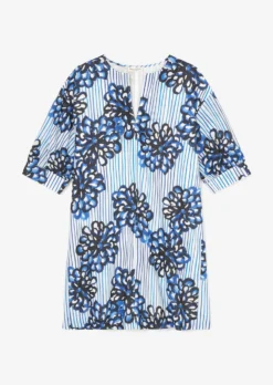 Marc O'Polo Print Beach Dress Made Of Crisp Cotton Voile -Schlichte Eleganz 52293a882188f421d22981982c09b9a2 scaled
