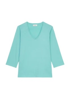 Marc O'Polo Oversized Basic V-neck T-shirt Made Of Organic Cotton Single Jersey -Schlichte Eleganz 52749c5addcf6ca37651734d7d7d02f9 scaled