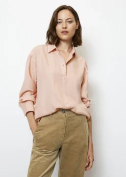 Marc O'Polo Boyfriend Blouse Relaxed Made Of Tencel™ Lyocell