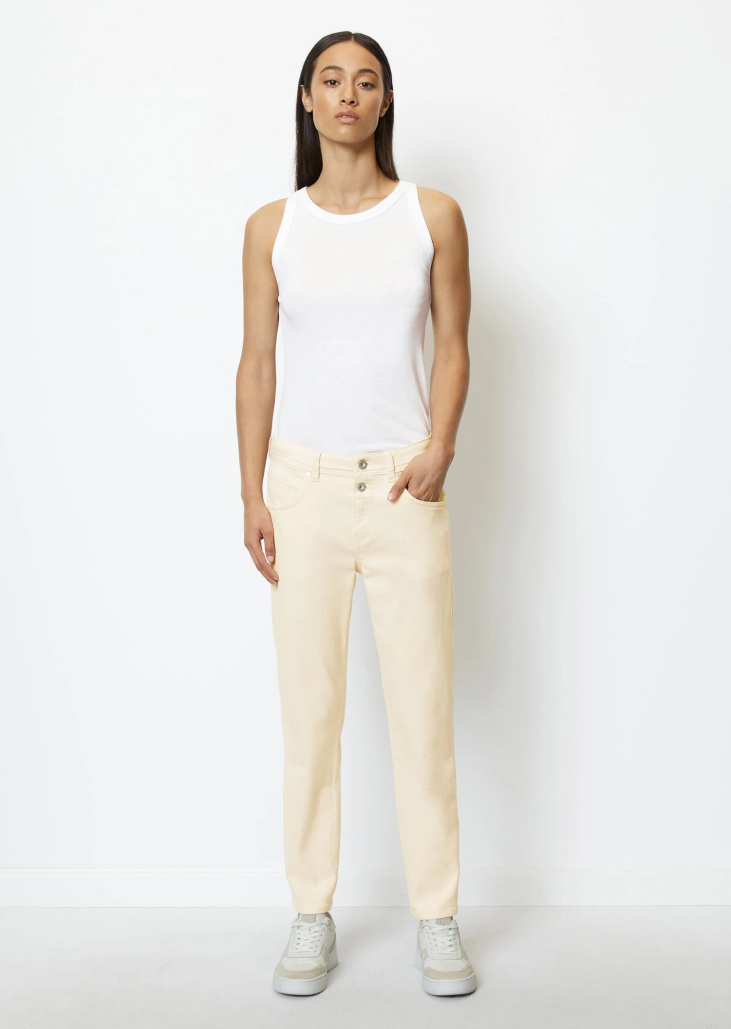 Marc O'Polo Boyfriend Jeans Model THEDA Cropped From Organic Cotton Stretch 2 Marc O'Polo Boyfriend Jeans Model THEDA Cropped From Organic Cotton Stretch – Bild 2