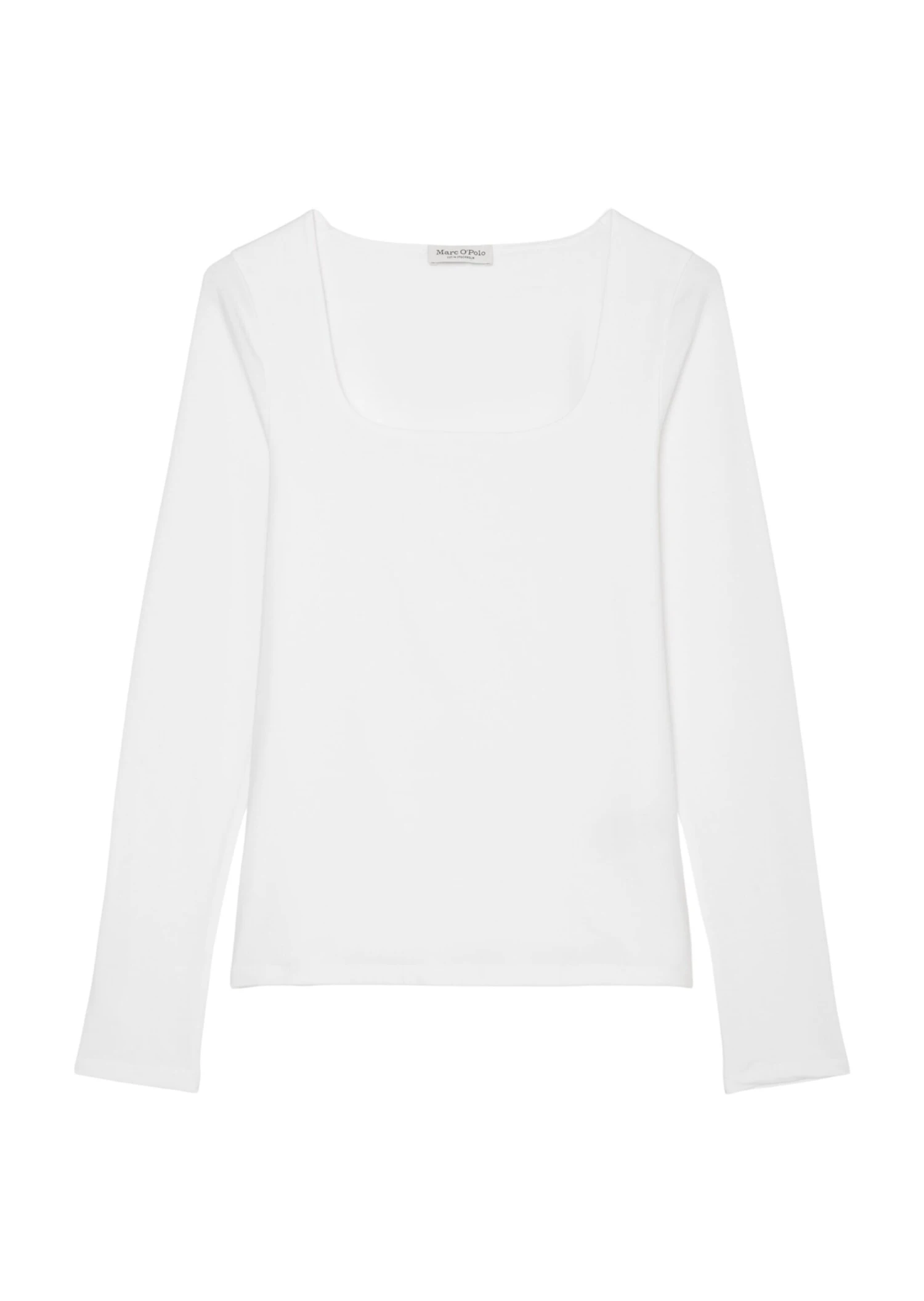 Marc O'Polo Long Sleeve Top In A Regular Fit With A Square Neckline Made Of Stretch Jersey 8 Marc O'Polo Long Sleeve Top In A Regular Fit With A Square Neckline Made Of Stretch Jersey – Bild 8