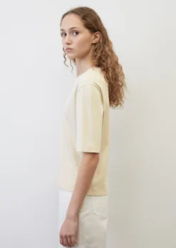 Marc O'Polo Crewneck T-shirt With 3/4-length Sleeves In Soft Organic Cotton Jersey -Schlichte Eleganz 54c294efe44678020baabd020f39687a scaled