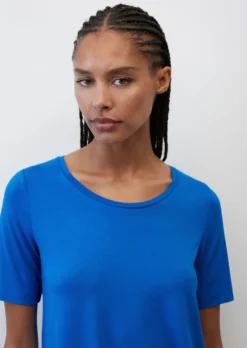 Marc O'Polo Round Neck T-shirt, Regular Fit From LENZING™ ECOVERO™