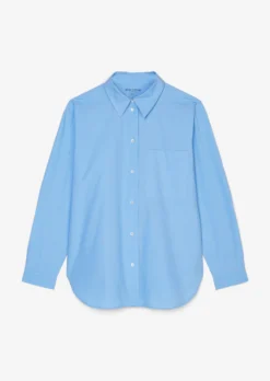 Marc O'Polo Boyfriend Shirt Blouse Made Of Cotton With A Paper-like Texture -Schlichte Eleganz 557d13a5531d146c1179ad99946f1005 scaled