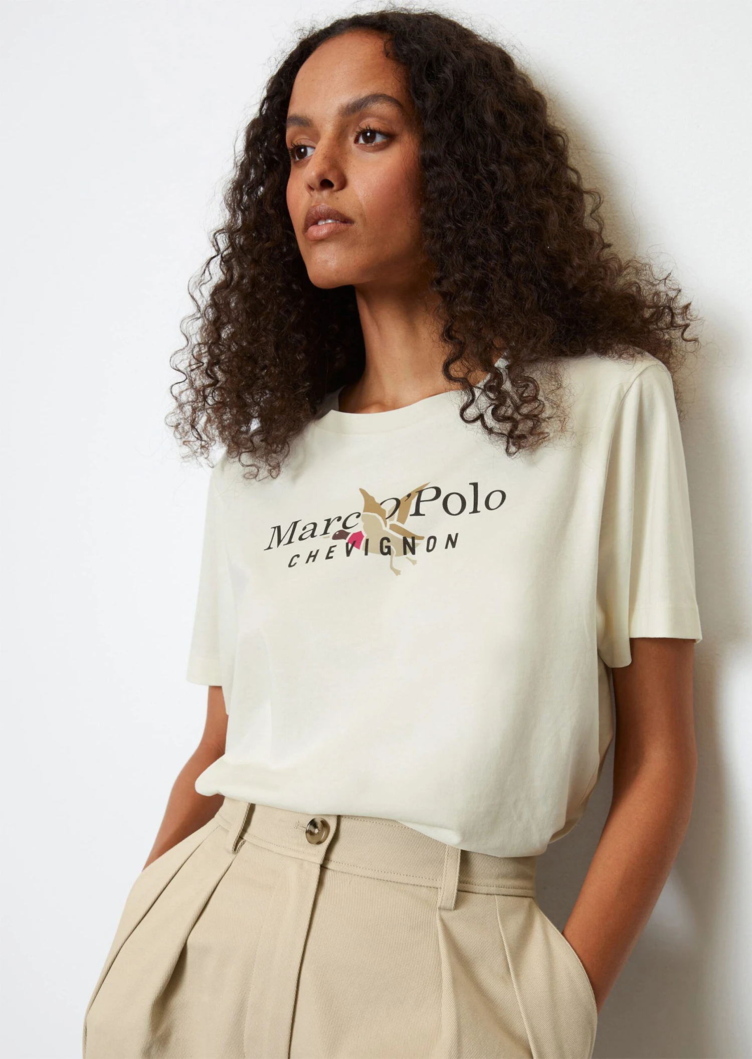 Marc O'Polo MO'P X CHEVIGNON T-Shirt Made Of Organic Cotton Single Jersey 2 Marc O'Polo MO'P X CHEVIGNON T-Shirt Made Of Organic Cotton Single Jersey – Bild 2