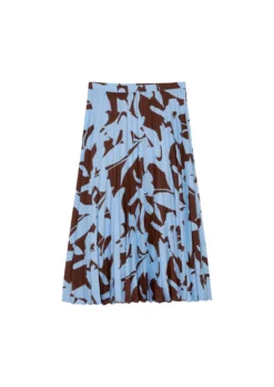 Marc O'Polo Pleated A-line Skirt With An All-over Print Made From Recycled Polyester -Schlichte Eleganz 55df330173ff15b33fca457ec1293f5a scaled