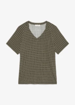 Marc O'Polo Jersey Blouse Top With An All-over Print -Schlichte Eleganz 568a915f0c79fae77e4c9ba8cc5692b9 scaled