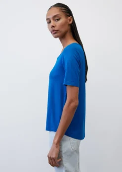 Marc O'Polo Round Neck T-shirt, Regular Fit From LENZING™ ECOVERO™ -Schlichte Eleganz 58755773a4ad6f171682d1bb156f0c0a scaled