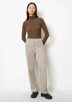 Marc O'Polo Turtleneck Longsleeve From Soft Ribbed Jersey