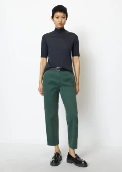 Marc O'Polo Luxury T-Shirt Regular Made From Tencel™ Lyocell Cotton Mix -Schlichte Eleganz 5a4f326537460bac23979cbdb5dff611 scaled