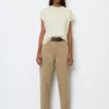 Marc O'Polo Chino Style Straight Fit Pants Made From Organic Cotton Stretch Twill