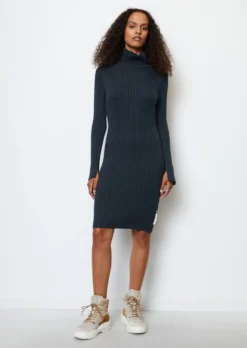 Marc O'Polo MO'P X CHEVIGNON Knitted Dress Slim Made Of Organic Cotton