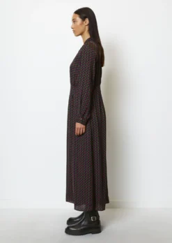 Marc O'Polo Maxi Dress Relaxed Made Of Flowing Viscose -Schlichte Eleganz 5bf7cb905b5f9c2a32492a7af6c81f3c scaled