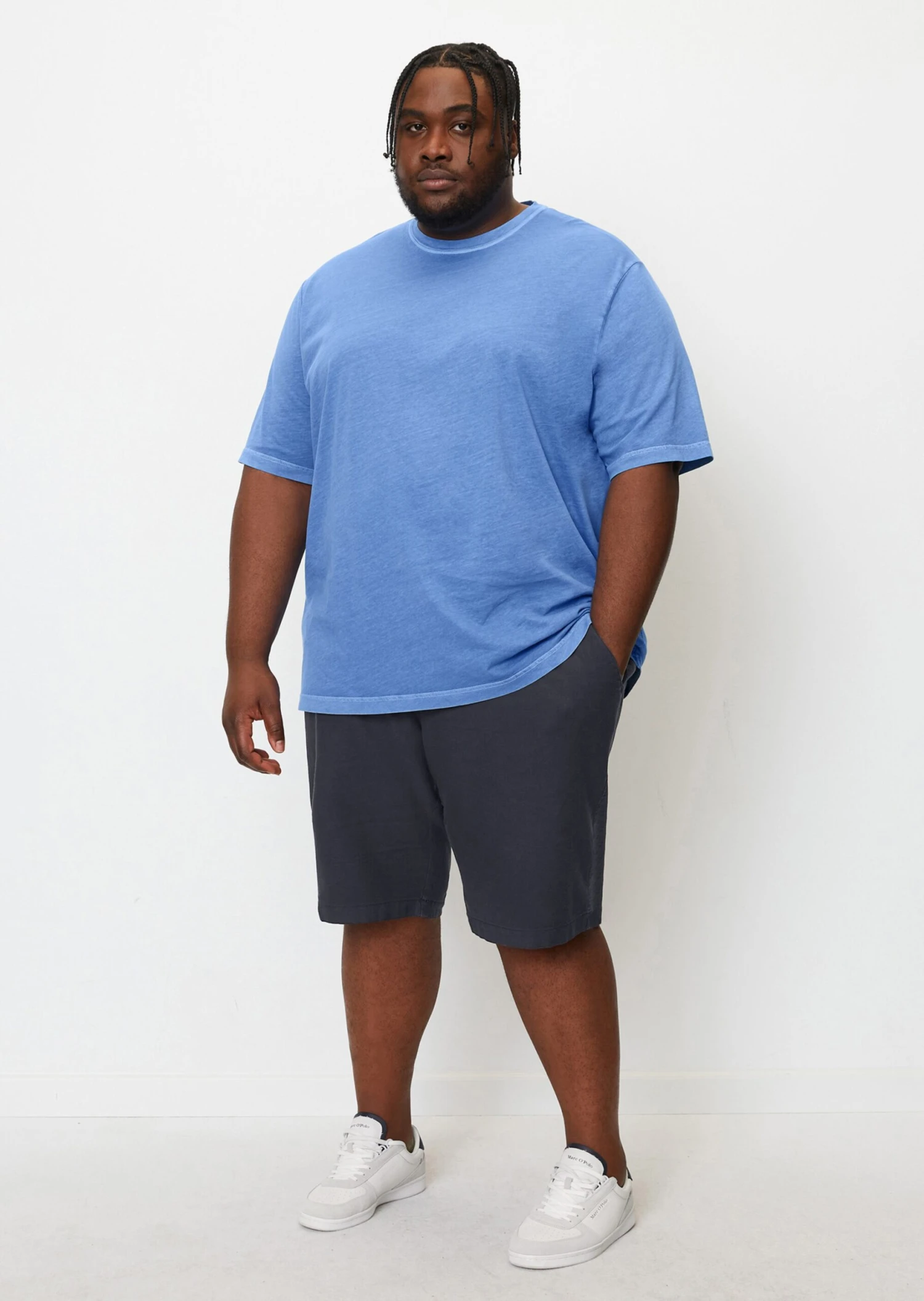 Marc O'Polo Round Neck T-shirt Regular Made From Pure Organic Cotton 1 Marc O'Polo Round Neck T-shirt Regular Made From Pure Organic Cotton