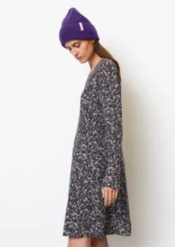 Marc O'Polo Bell Cut Dress In A Cupro/viscose Blend -Schlichte Eleganz 5df55d58575a3daa0a029bbbc2618dcc scaled