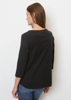 Marc O'Polo Long Sleeve Top, Regular Fit Made From Pure Organic Cotton -Schlichte Eleganz 5e32cf11aff9e8043e0b2a272d4711f7 scaled