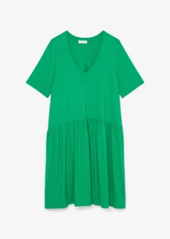 Marc O'Polo V-neck Jersey Dress Made Of Stretch Viscose Jersey -Schlichte Eleganz 5ed2a82ba1c5a160c56b35ba59093ed8 scaled