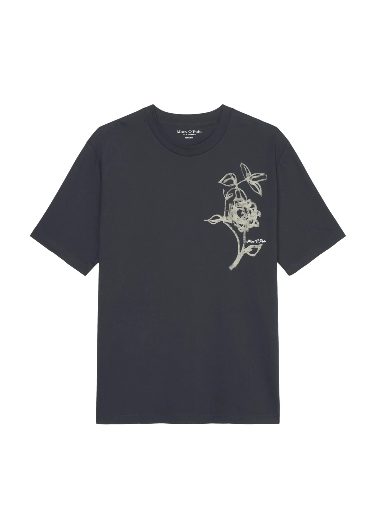 Marc O'Polo T-shirt Regular With Floral Chest Print 8 Marc O'Polo T-shirt Regular With Floral Chest Print – Bild 8